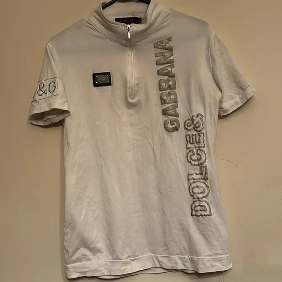 Dolce & Gabanna Mens high neck T-Shirt - Picture 4 of 14